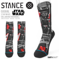 【ネコポス便対応】STANCE スタンス A545D21MAN MANGA VADER ソックス BLACK【T】【キャンペーン対象外】