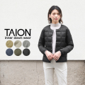 ★カートで割引対象品★TAION タイオン TAION-104 クルーネック インナーダウンジャケット WOMAN【B3】【Sx】【T】