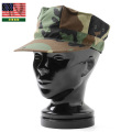 実物 新品 米軍 ユーティリティーキャップ WOODLAND CAMOUFLAGE, PATTERN TYPE II 米軍放出品【キャンペーン対象外】【T】ミリタリー