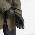 実物 新品 デッドストック 米軍 INTERMEDIATE COLD ブラックレザー グローブ【キャンペーン対象外】【I】ミリタリー