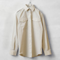 実物 USED イギリス軍 レディース FAWN ARMY ALL RANKS ロングスリーブ ワーキング ドレスシャツ【キャンペーン対象外】【I】ミリタリー