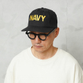 MADE IN USA 新品 米軍 U.S.NAVY スナップバック ベースボールキャップ【キャンペーン対象外】【I】