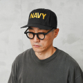 MADE IN USA USED 米軍 U.S.NAVY スナップバック ベースボールキャップ【キャンペーン対象外】【I】