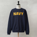 新品 米軍 U.S.NAVY オフィシャルライセンス トレーニング クルーネック スウェット NAVY【キャンペーン対象外】【I】