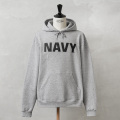 新品 米軍 U.S.NAVY オフィシャルライセンス トレーニング プルオーバー フーディ スウェット GRAY【キャンペーン対象外】【I】