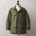 実物 新品 デッドストック フランス軍 M-47 フィールドジャケット 前期型 コットン製 #1【キャンペーン対象外】【I】ミリタリー