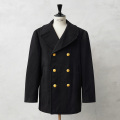 実物 USED 米軍 U.S.NAVY KERSEY（カージー）ウール ピーコート ゴールドボタン DARK NAVY / Pコート PEA COAT【キャンペーン対象外】【I】ミリタリー