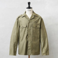 実物 新品 デッドストック ルーマニア軍 ワークシャツ オリーブ【キャンペーン対象外】【I】ミリタリー