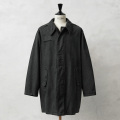 実物 USED チェコ軍 M-60 レインドロップカモ フィールドコート バックポケット無し BLACK染め【キャンペーン対象外】【I】ミリタリー