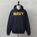 新品 米軍 U.S.NAVY オフィシャルライセンス トレーニング プルオーバー フーディ スウェット NAVY【キャンペーン対象外】【I】