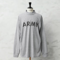 実物 新品 デッドストック 米軍 IPFU ARMY トレーニング ロングスリーブ Tシャツ / モックネック【キャンペーン対象外】【I】ミリタリー