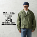 WAIPER.inc 米軍 1940's U.S.ARMY M-41 HBT コンバットジャケット【WP1054】【キャンペーン対象外】【T】