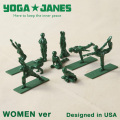 DETAIL INC. ディテールインク 3658JAGN YOGA JANES 9 FIGURES “GREEN” ヨガジェーン 9フィギュア “グリーン”【キャンペーン対象外】【T】