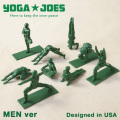 DETAIL INC. ディテールインク  3658JOGN YOGA JOES 9 FIGURES “GREEN” ヨガジョー 9フィギュア “グリーン”【キャンペーン対象外】【T】