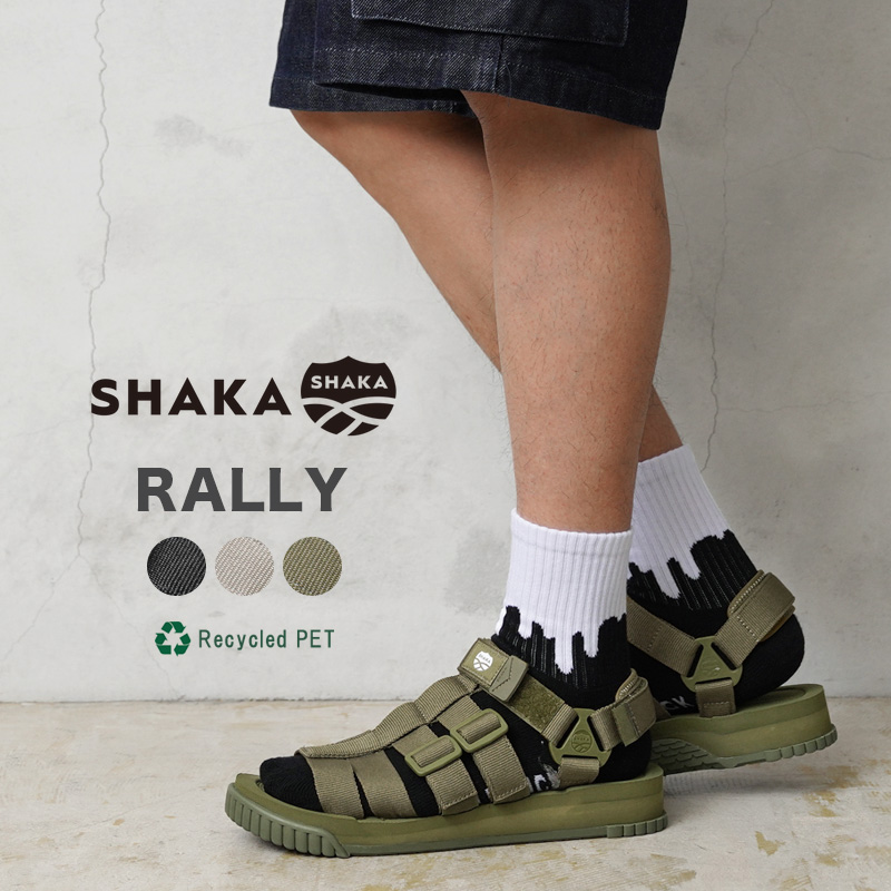 ★カートで割引対象品★【即日出荷対応】SHAKA シャカ SK-103 RALLY ラリー スポーツサンダル【Sx】【T】