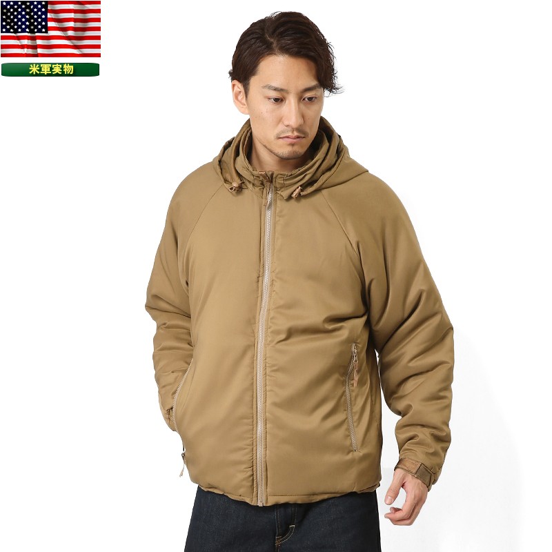 実物 新品 米軍 USMC ハイロフトジャケット COYOTE 米軍放出品【キャンペーン対象外】【T】ミリタリー