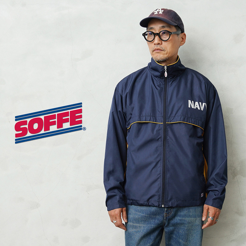 SOFFE ソフィー 3464NV OFFICIAL LICENSE U.S.NAVY フィジカル トレーニングジャケット【キャンペーン対象外】【I】