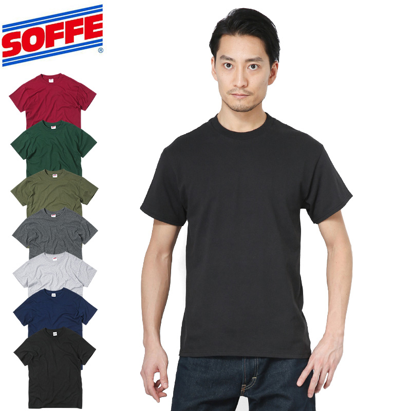 ★カートで割引対象品★【ネコポス便対応】【即日出荷対応】SOFFE ソフィー M305 MIDWEIGHT Tシャツ MADE IN USA ミリタリー【T】