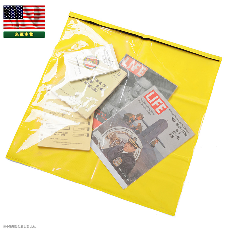 実物 新品 米軍 ドキュメントホルダー（マップケース） LARGE 米軍放出品【キャンペーン対象外】【T】ミリタリー