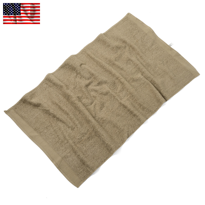 ★カートで割引対象品★新品 米軍使用 ALL COTTON バスタオル MADE IN USA【T】