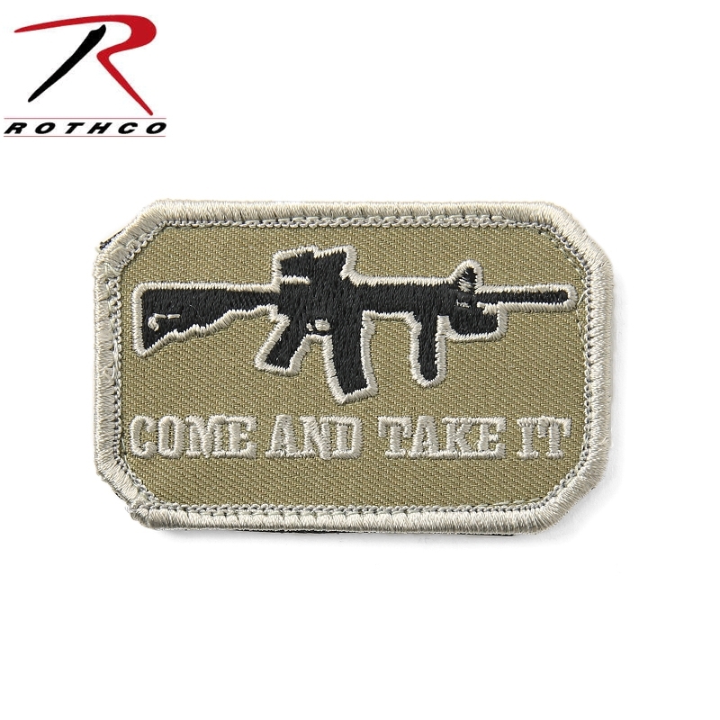 ★カートで割引対象品★【ネコポス便対応】ROTHCO ロスコ 72196 COME AND TAKE IT パッチ【T】