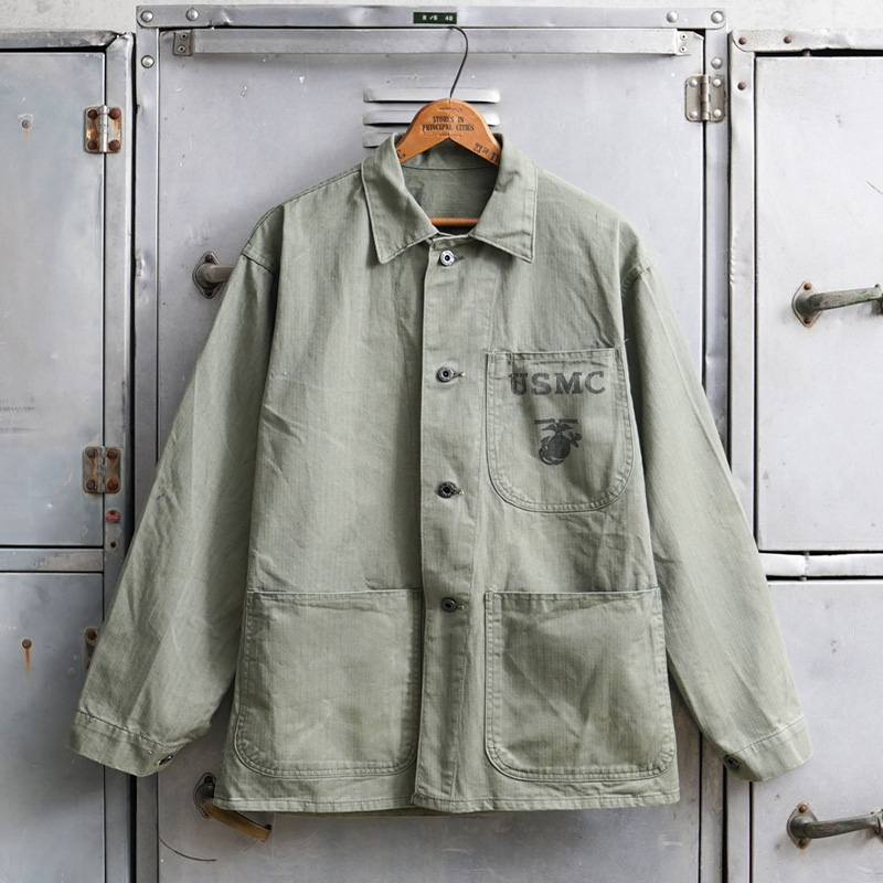 U.S.M.C P-47 HBT ユーティリティジャケット　DEADSTOCK 38【T】【キャンペーン対象外】