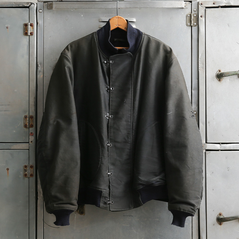 1940s WW2 U.S.Navy フックデッキジャケット Size about 44【T】【キャンペーン対象外】