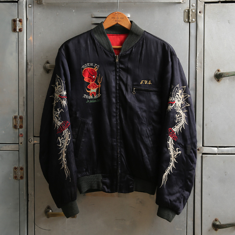 1965-66s RED DEVIL Korea Souvenir Jacket【T】【キャンペーン対象外】
