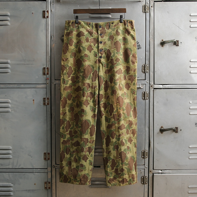WW2 U.S.M.C. 2nd Pattern ダックハンターカモ HBT トラウザーズ【T】【キャンペーン対象外】