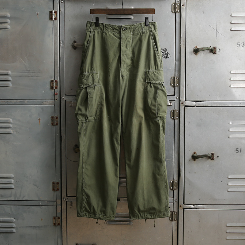 1967 U.S. ARMY 2nd Pattern ジャングルファティーグパンツ OG-107 ノンリップ ポプリン SMALL-REGULAR【T】【キャンペーン対象外】