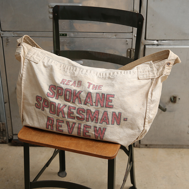 Vintage ニュースペーパーバッグ Spokane Spokesman Review【T】【キャンペーン対象外】