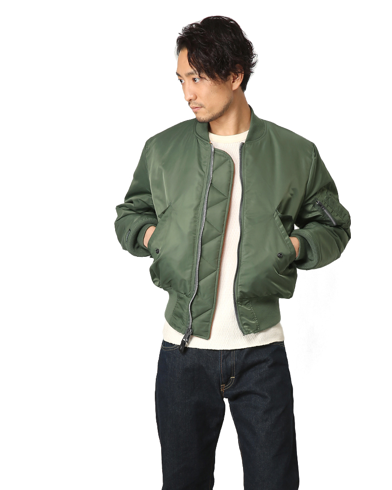 Valley Apparel バレイアパレル MA-1 フライトジャケット ミリタリー 