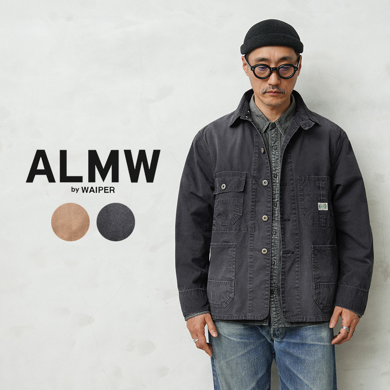 【受注生産】【6月上旬頃入荷予定】ALMW by WAIPER WILA-DCCJ Duck Canvas Chinstrap Chore Jacket【キャンペーン対象外】【T】