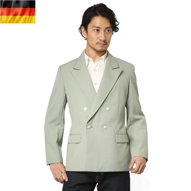 実物 新品 東ドイツ軍 オフィサー パレード ジャケット ミリタリーファッション 軍服【キャンペーン対象外】【T】