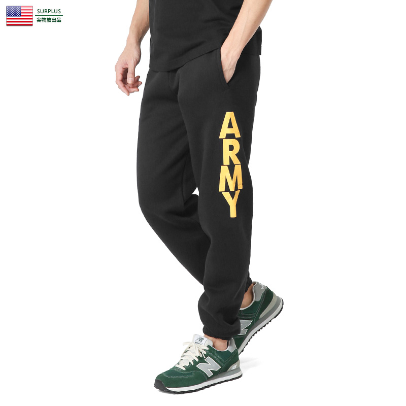実物 新品 米軍 U.S. ARMY トレーニングスウェットパンツ 米軍放出品 ミリタリー ファッション 軍パン 軍服【キャンペーン対象外】【T】