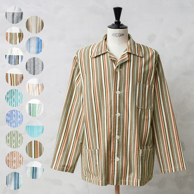 実物 新品 デッドストック ポーランド軍 パジャマシャツ グループB【キャンペーン対象外】【I】ミリタリー