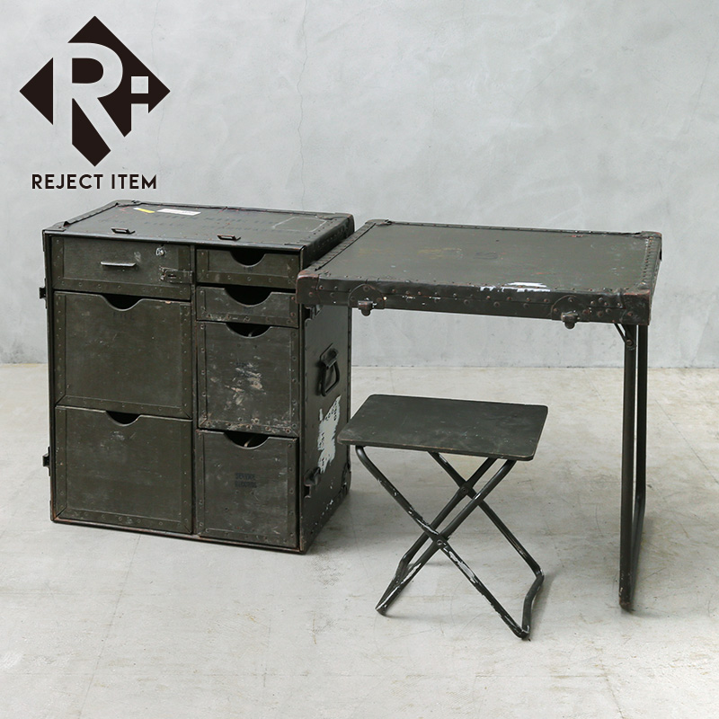 リジェクト 訳あり品 実物 USED 米軍 U.S.ARMY 米陸軍 フィールドデスク 中隊デスク【キャンペーン対象外】【I】 ミリタリー［北海道沖縄離島配送不可］【K】