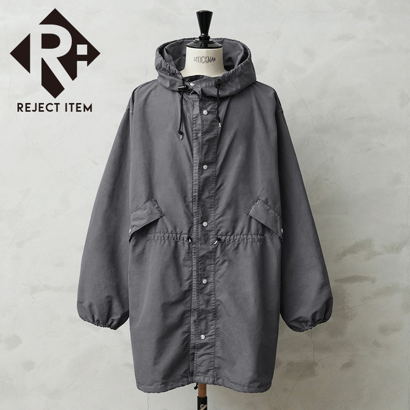 リジェクト 訳あり品 実物 新品 デッドストック 米軍 スノーカモ モッズコート GRAY染め【キャンペーン対象外】【T】 ミリタリー