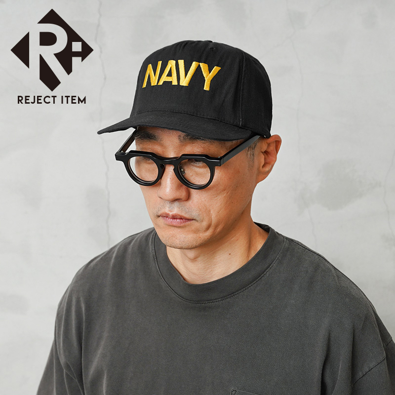 リジェクト 訳あり品 MADE IN USA USED 米軍 U.S.NAVY スナップバック ベースボールキャップ【キャンペーン対象外】【I】