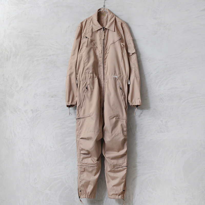 実物 USED 米軍 COMBAT VEHICLE CREWMEN'S カバーオール TAN【キャンペーン対象外】【I】ミリタリー
