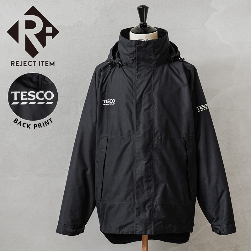 リジェクト 訳あり品 実物 USED イギリス TESCO テスコ ソフトシェル パーカー バックプリントあり【キャンペーン対象外】【I】 ミリタリー