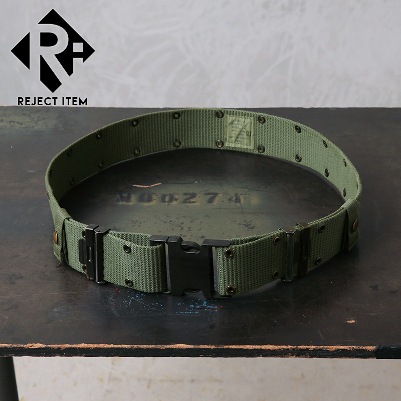 リジェクト 訳あり品 実物 USED 米軍 LC-2A ピストルベルト OD 新型【キャンペーン対象外】【I】 ミリタリー