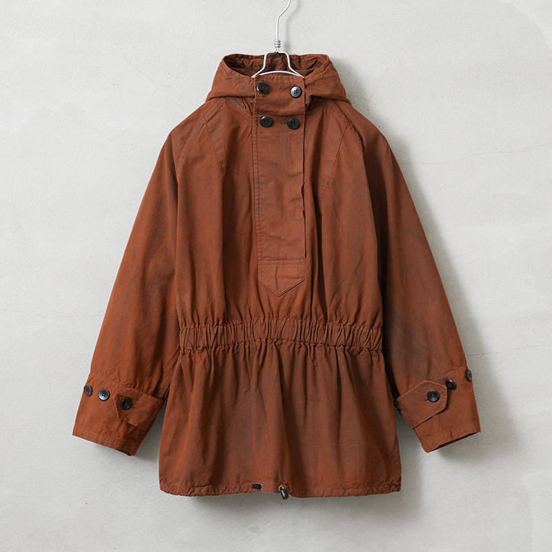 ★割引中15％OFF★実物 USED ハンガリー軍 アノラック マウンテン スモック BROWN染め レディース【キャンペーン対象外】【I】ミリタリー