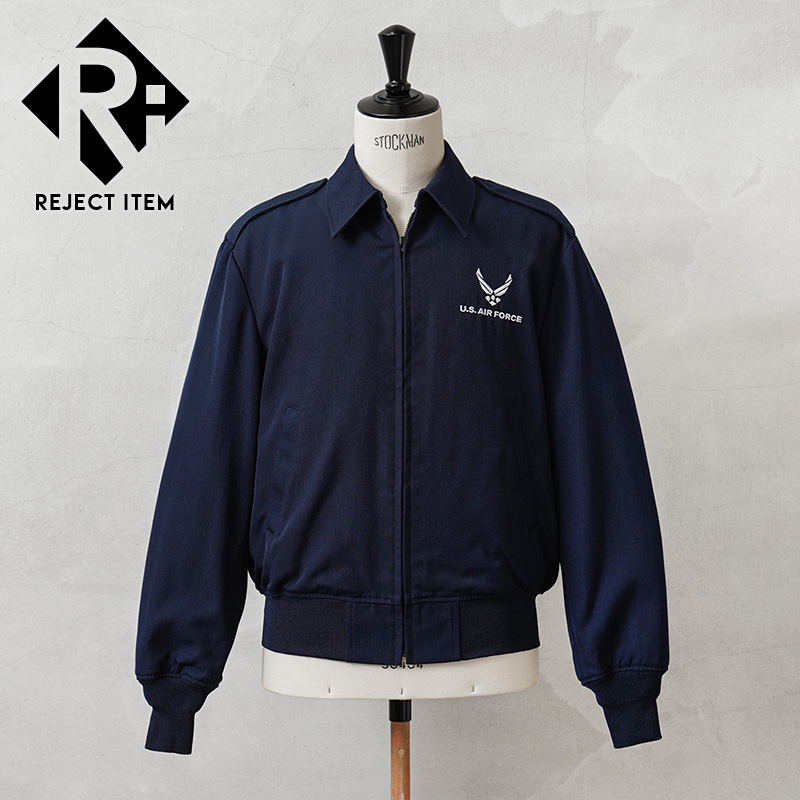 リジェクト 訳あり品 実物 新品 デッドストック 米軍 U.S.AIR FORCE ライトウェイトジャケット ライナー付き EMBROIDERED LOGO【キャンペーン対象外】【I】 ミリタリー