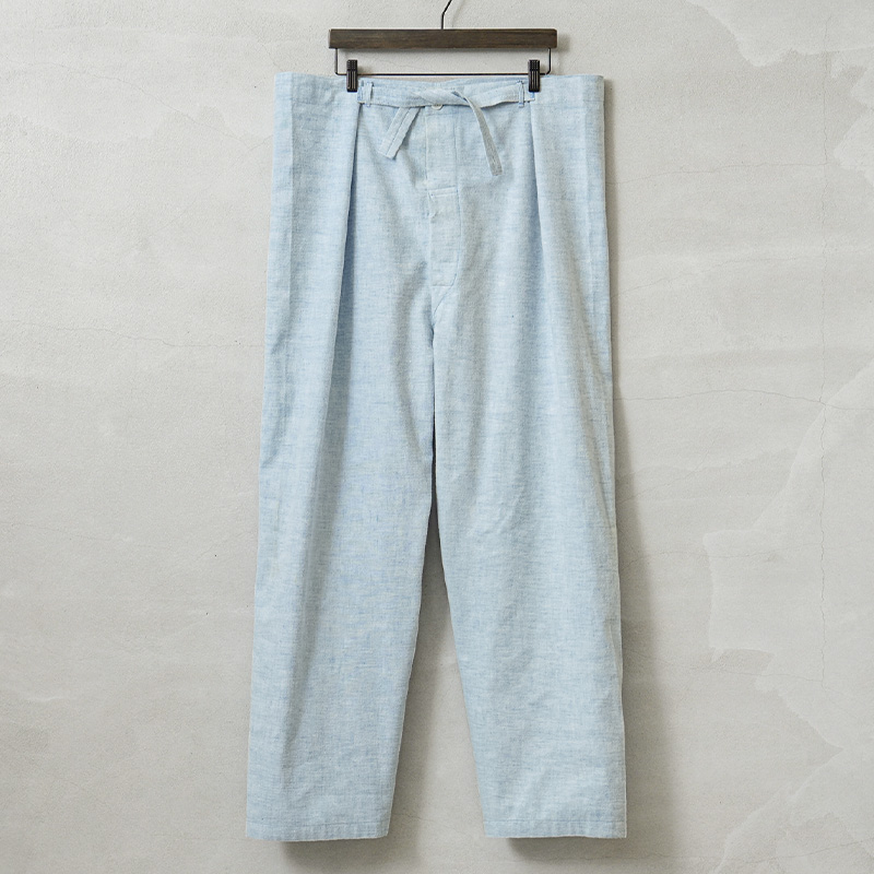 実物 新品 デッドストック 米軍 ヴィンテージ HOSPITAL フランネル パンツ 1948 PATTERN【キャンペーン対象外】【I】ミリタリー