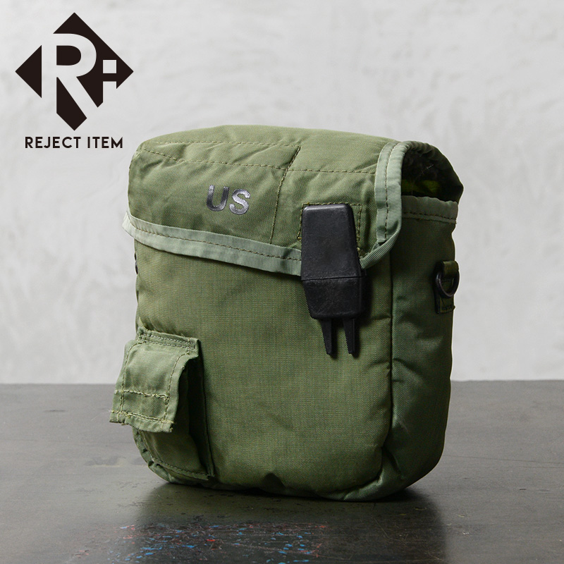 リジェクト 訳あり 実物 USED 米軍 2QT ウォーターキャンティーンカバー OLIVE【キャンペーン対象外】【I】 ミリタリー