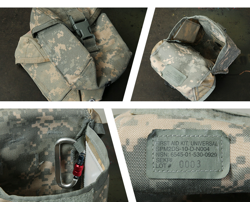 実物 USED 米軍 IMPROVED FIRST AID KIT ポーチ ACU（UCP