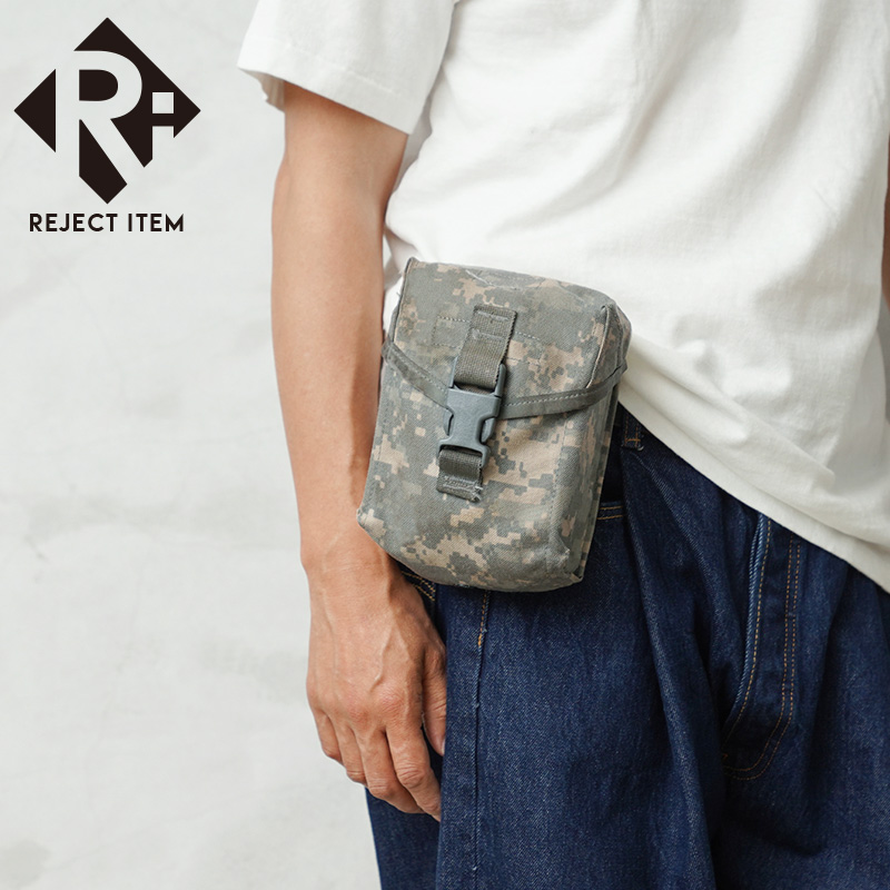 リジェクト 訳あり品 実物 USED 米軍 IMPROVED FIRST AID KIT ポーチ ACU（UCP）【キャンペーン対象外】【I】 ミリタリー