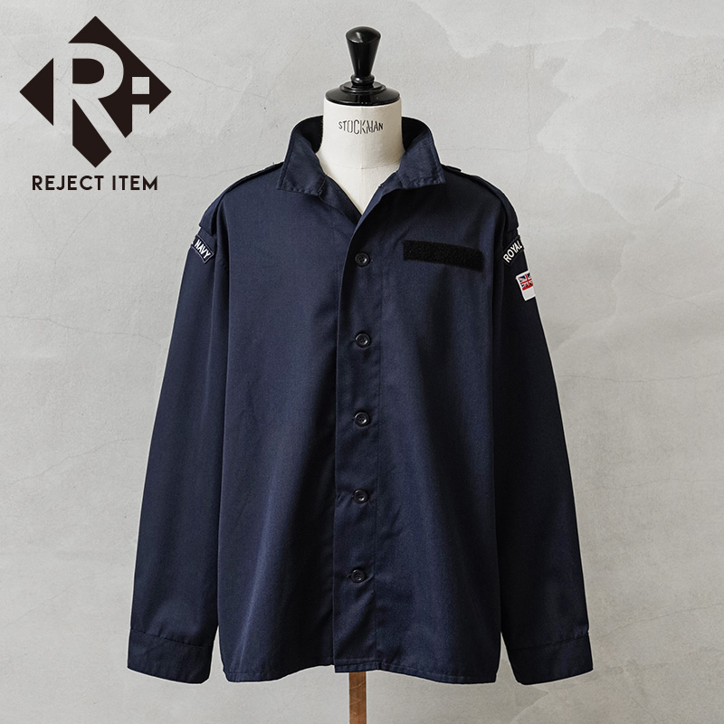 リジェクト 訳あり品 実物 USED イギリス軍 ROYAL NAVY PCS FR オペレーション シャツ アラミド【キャンペーン対象外】【I】