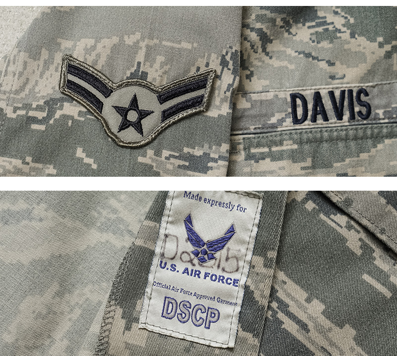 USAIR FORCEユーティリティジャケットアメリカ 空軍米軍実物フライト無地 実物 USED 米空軍 レディース U.S.A.F ABU ユーティリティ